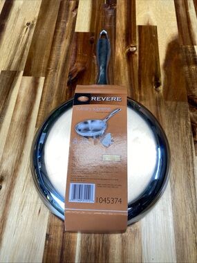 Revere Culinary Supreme 8" Stainless Omelet Frying Pan Long Handle 1045374